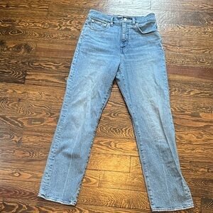 Madewell 90s straight Jeans